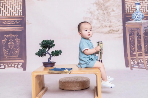 海安宝宝几个月笑出声